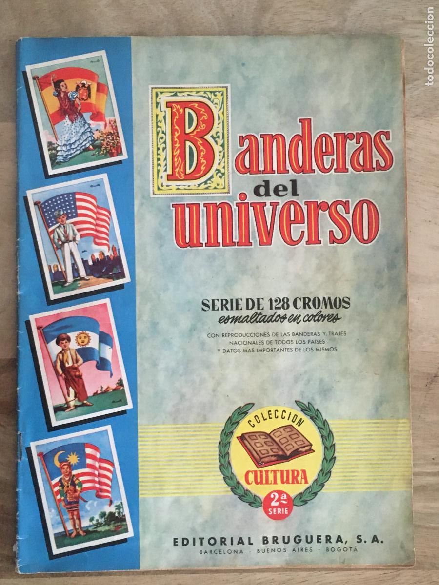 Collectable Albums: banderas del universo bruguera album de cromos completo muy buen estado