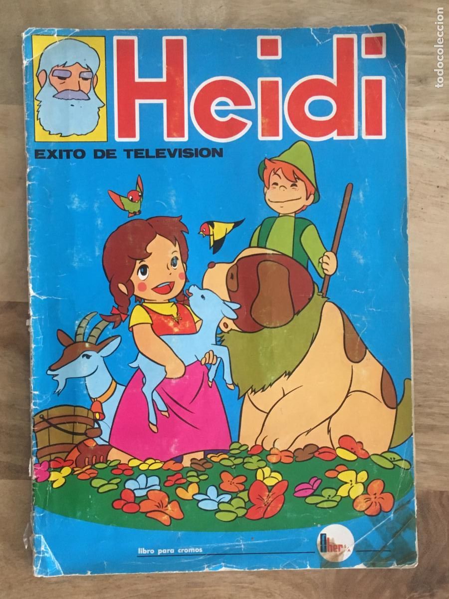 Coleccionismo &Aacute;lbum: heidi fher album de cromos completo buen estado