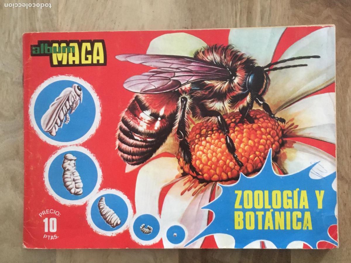Collectable Albums: zoologia y botanica maga album de cromos completo buen estado