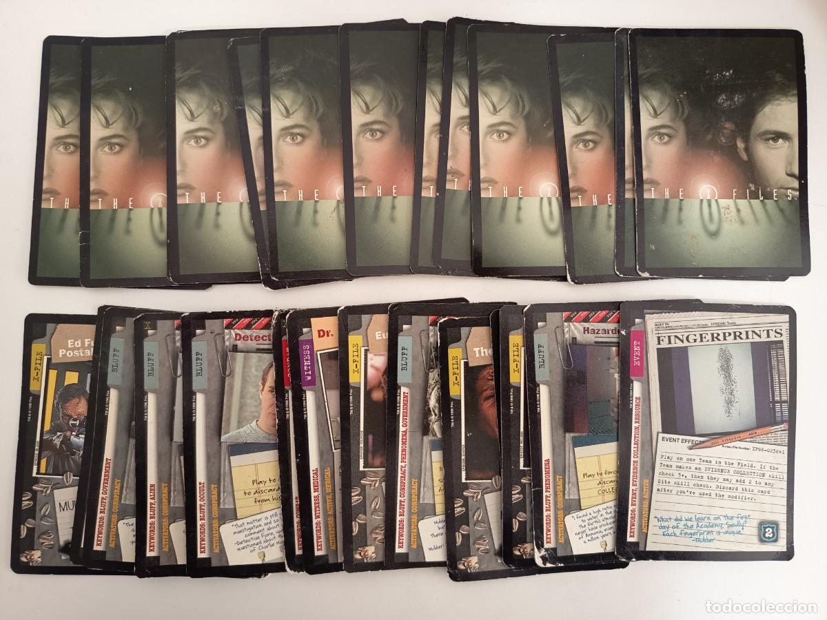 Coleccionismo &Aacute;lbum: LOTE 28 CARTAS THE X-FILES CCG &mdash; PREMIERE EDITION (1996)