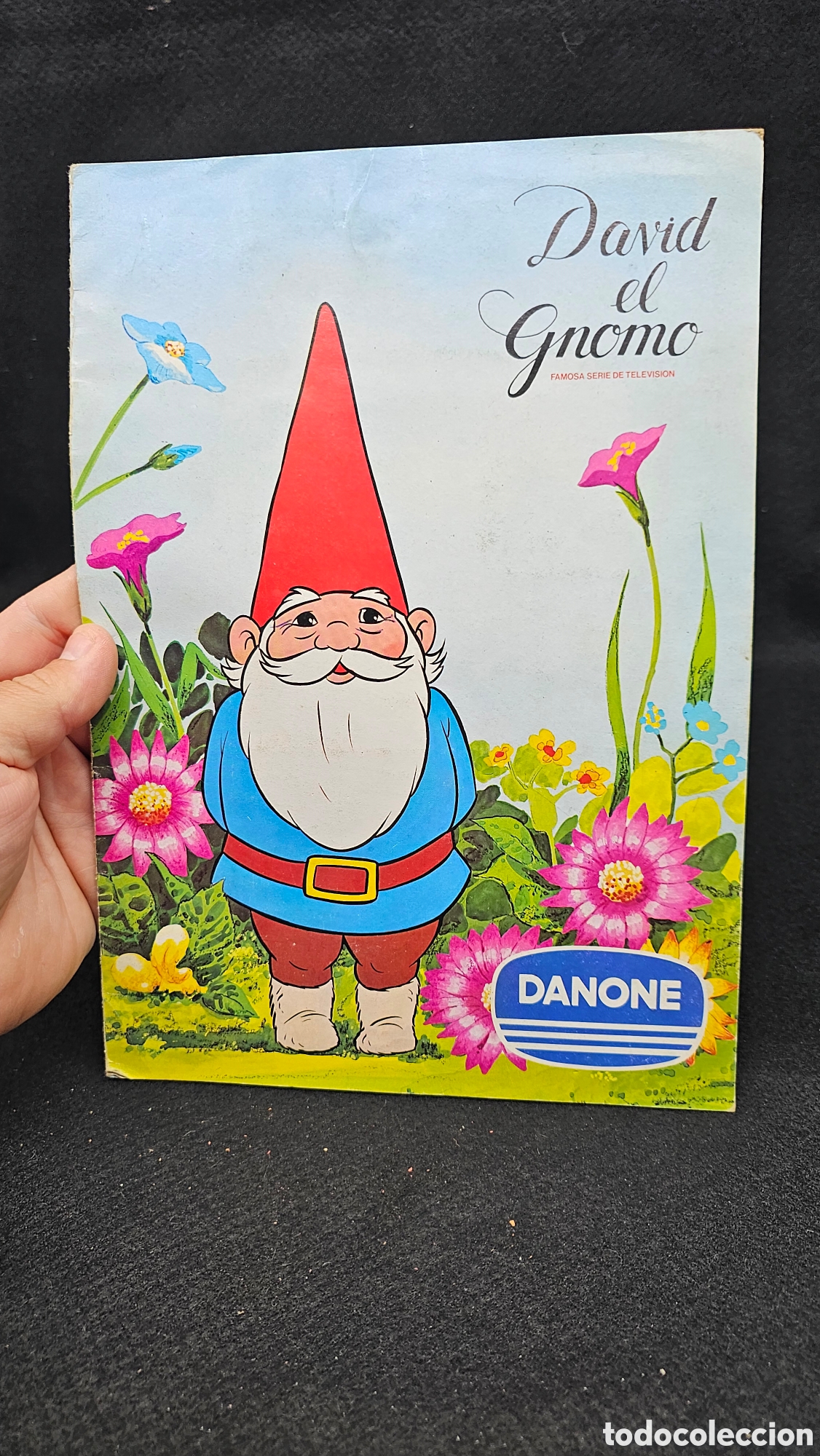 Collectionnisme Album: Antiguo &aacute;lbum completo de cromos David el Gnomo 1985