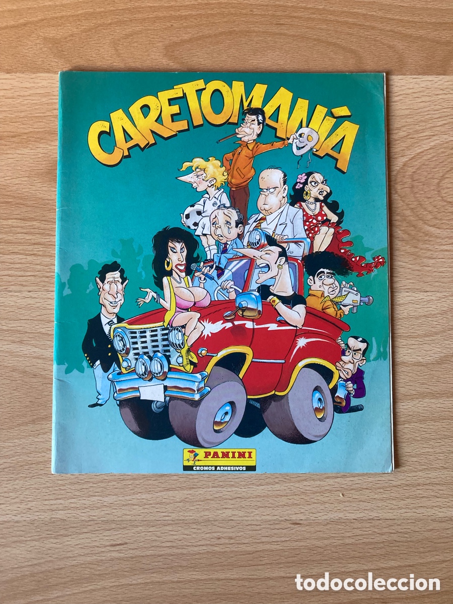 Collectable Albums: ALBUM CROMOS PANINI CARETOMANIA COMPLETO