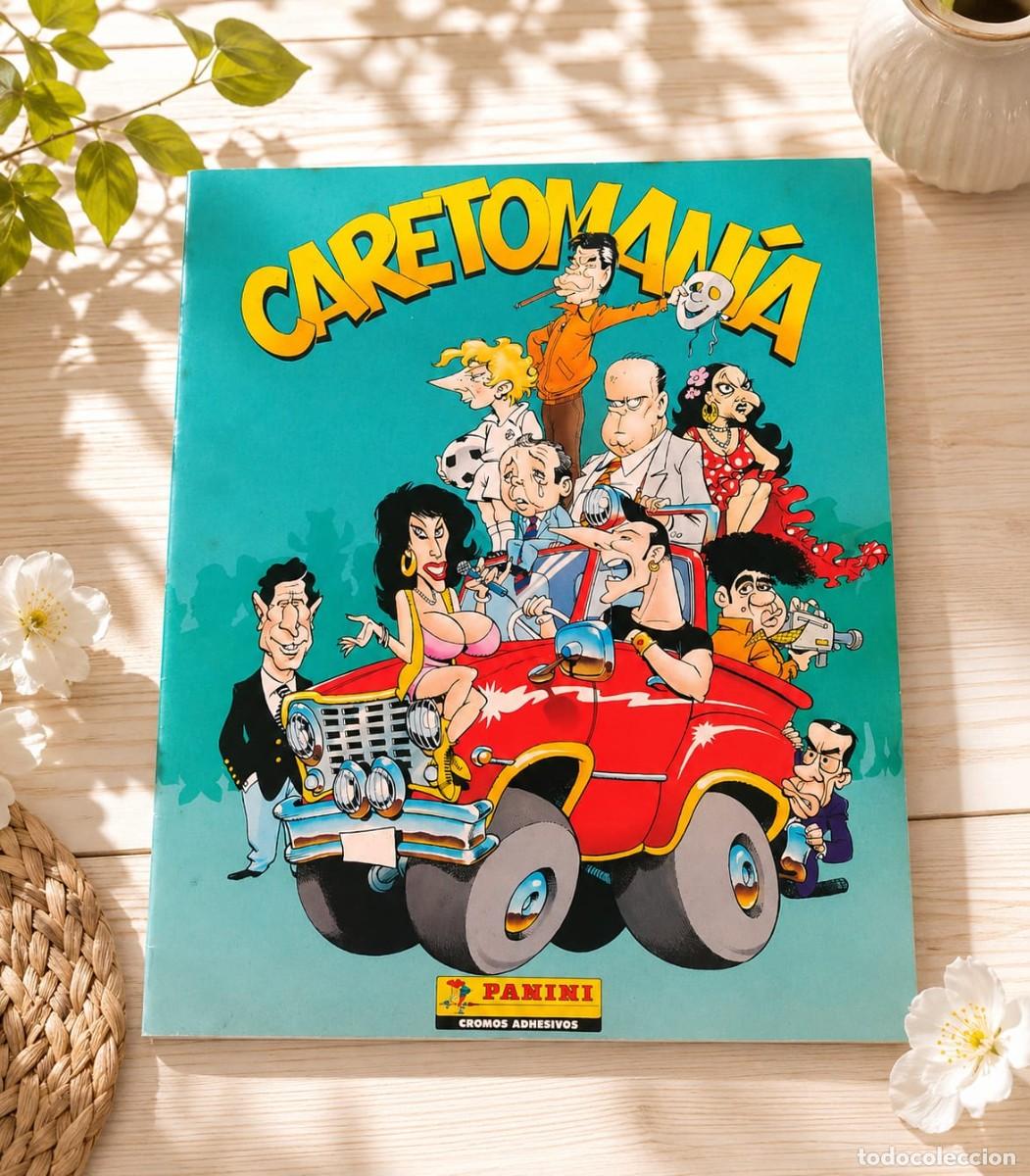 Collectionnisme Album: CARETOMAN&Iacute;A ALBUM DE CROMOS COMPLETO CALIDAD COLECCIONISTAS PANINI 1992