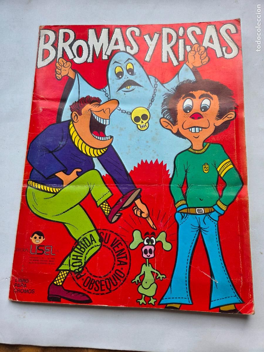 Sammeln Sammelalbum: BROMAS Y RISAS ALBUM COMPLETO EDITORIAL LISEL BILBAO 1984