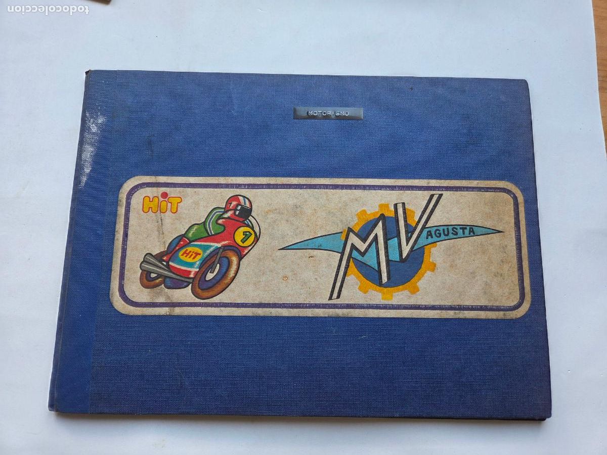 Collectable Albums: MOTORISMO A&Ntilde;OS 70 ENCUADERNADO EN TELA COMPLETO MOTOS