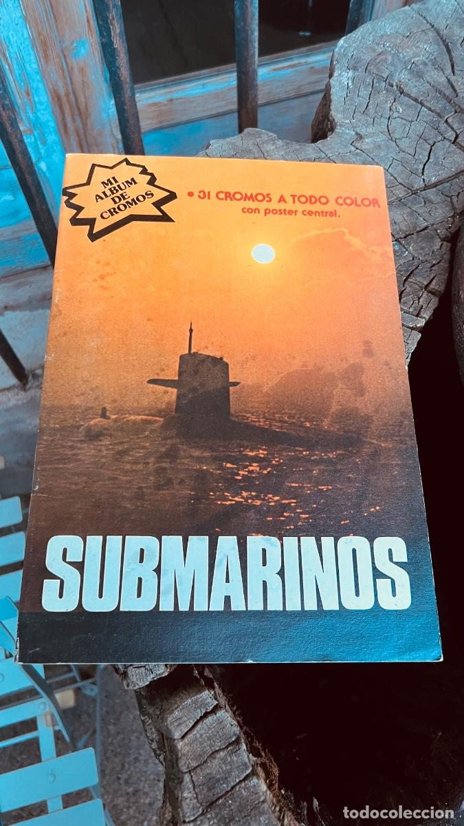 Coleccionismo &Aacute;lbum: &Aacute;lbum de cromos MI &Aacute;LBUM submarinos ED nueva situaci&oacute;n
