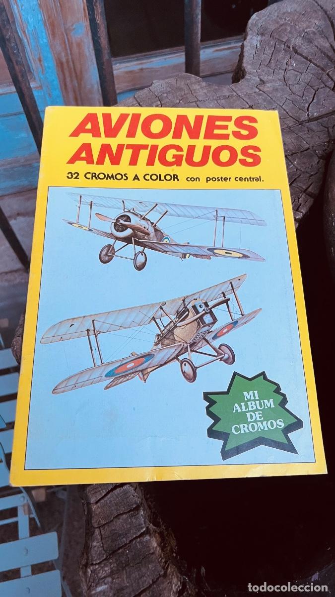 Coleccionismo &Aacute;lbum: &Aacute;lbum de cromos MI &Aacute;LBUM aviones antiguos ED nueva situaci&oacute;n