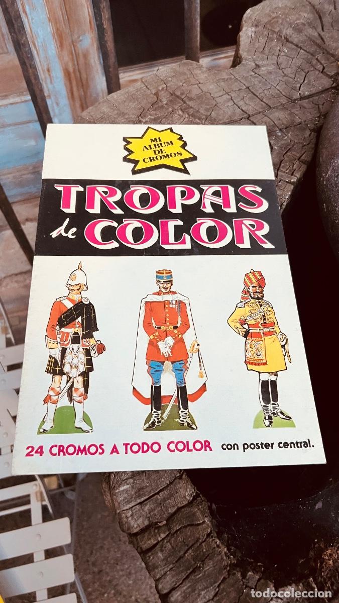 Coleccionismo &Aacute;lbum: &Aacute;lbum de cromos MI &Aacute;LBUM uniformes militar tropas de color ED nueva situaci&oacute;n