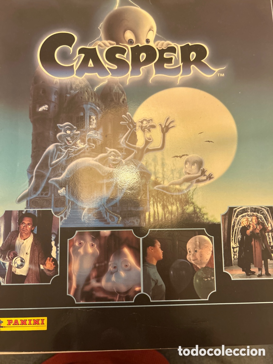 Coleccionismo &Aacute;lbum: Casper album panini completo
