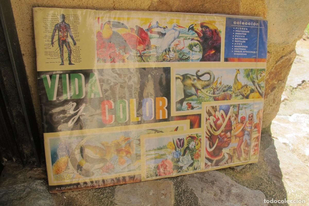 Coleccionismo &Aacute;lbum: VIDA Y COLOR. ALBUM DE CROMOS COMPLETO
