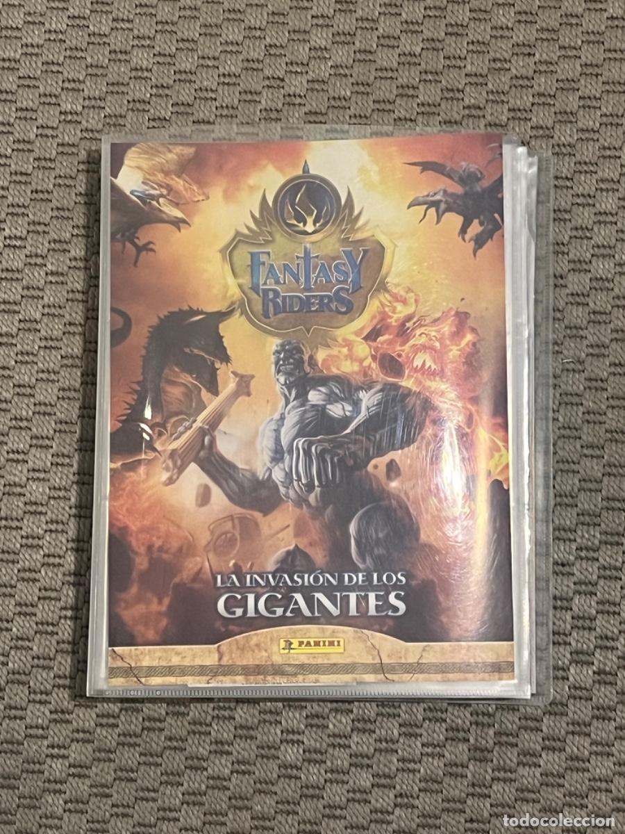 Coleccionismo &Aacute;lbum: &Aacute;lbum completo en perfecto estado FANTASY RIDERS LA INVASI&Oacute;N DE LOS GIGANTES 396 fichas cromos