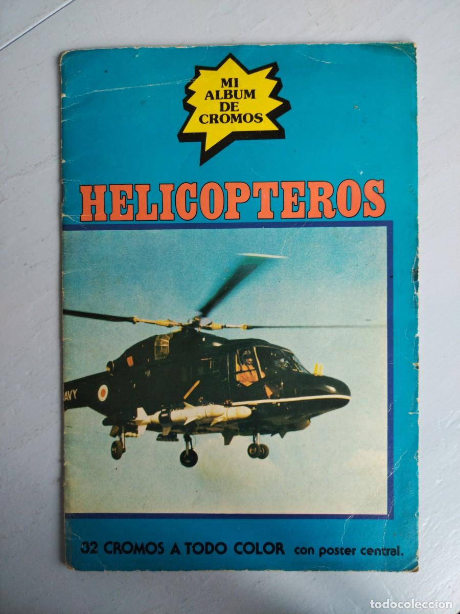 Collectable Albums: ALBUM HELIC&Oacute;PTEROS. 32 Cromos a todo color con p&oacute;ster central