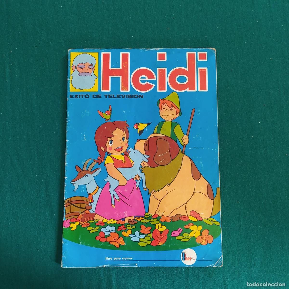 Coleccionismo &Aacute;lbum: ALBUM CROMOS HEIDI EDITORIAL FHER
