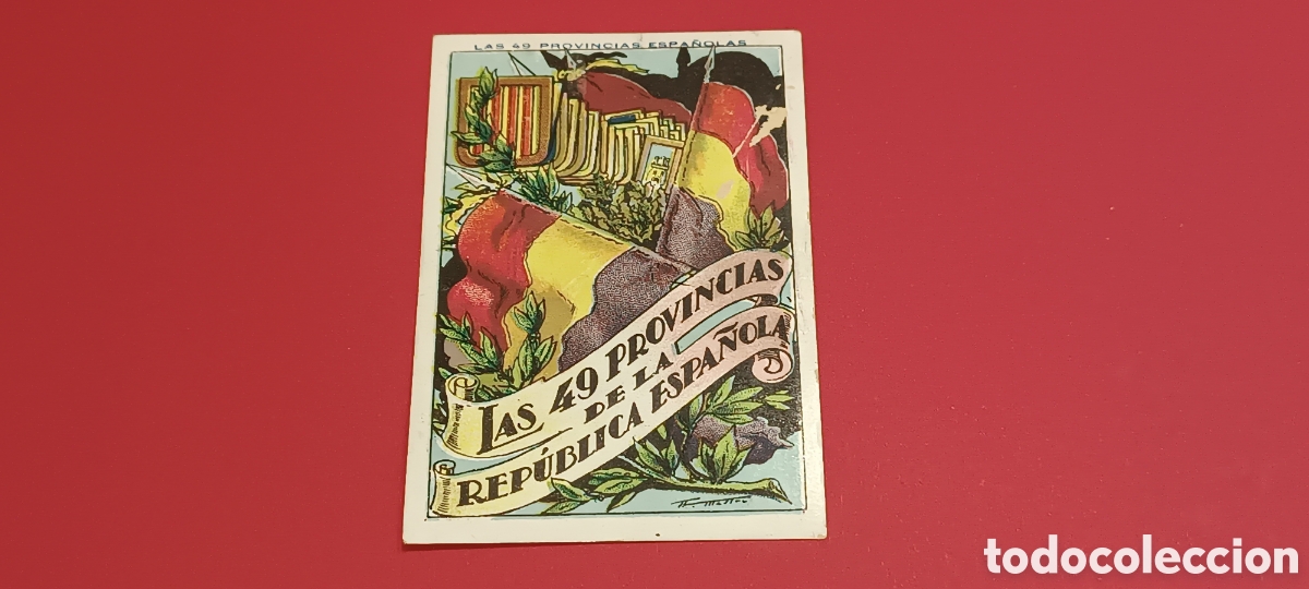 Coleccionismo &Aacute;lbum: &rdquo; LAS 49 PROVINCIAS DE LA REPUBLICA ESPA&Ntilde;OLA &rdquo; CHOCOLATE AMATLLER - COMPLETA - EXCELENTE