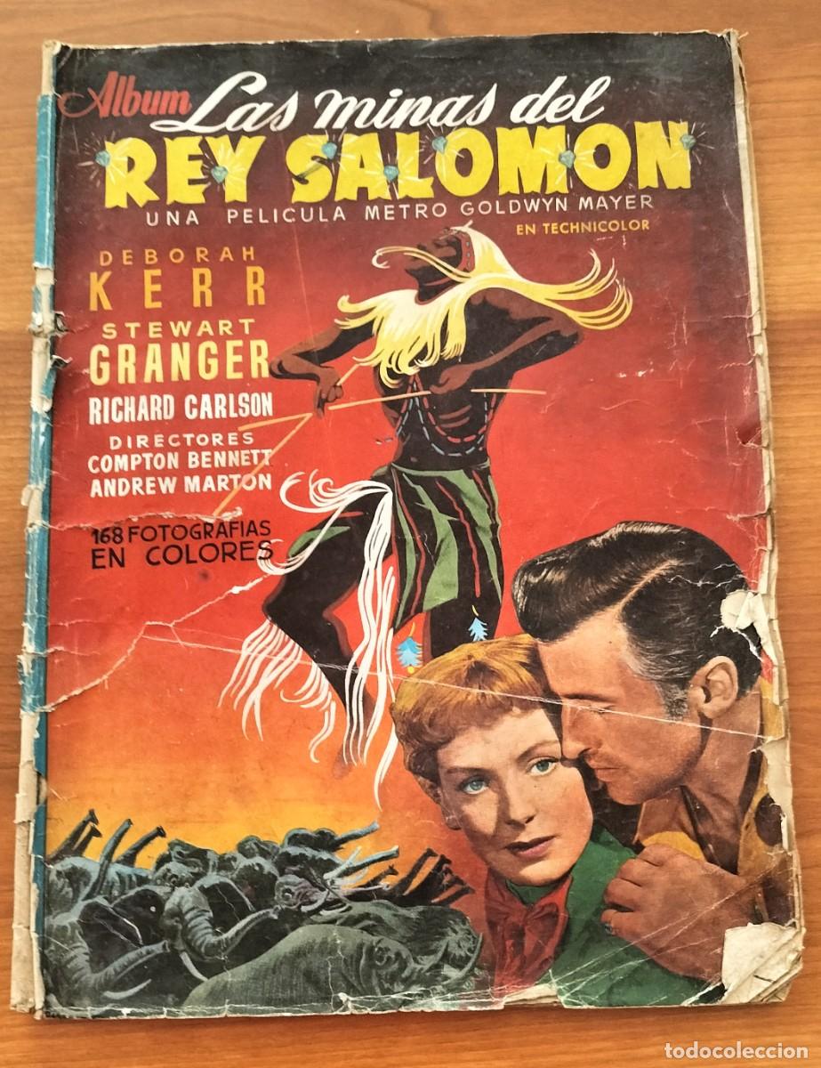 Coleccionismo &Aacute;lbum: &Aacute;lbum COMPLETO cromos MINAS DEL REY SALOM&Oacute;N - Ediciones Cliper - Gerpla - a&ntilde;os 50
