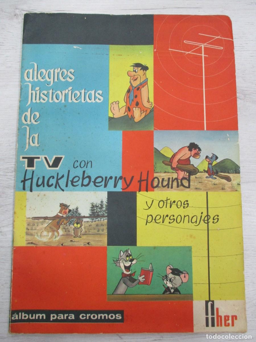 Collectable Albums: ALBUM DE CROMOS - COMPLETO HUCKLEBERRY HOUND ALEGRES HISTORIETAS DE LA TV - 1962 EDITORIAL FHER