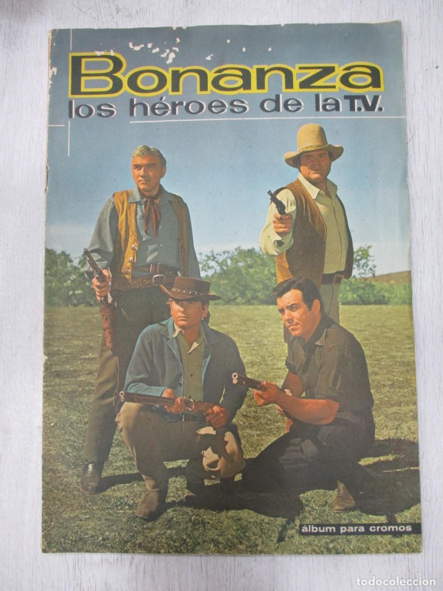 Collectable Albums: ALBUM DE CROMOS - BONANZA - LOS HEROES DE TV - 1962 EDITORIAL FHER