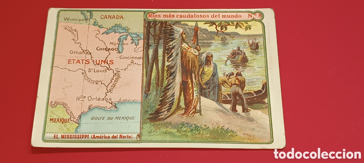 Coleccionismo &Aacute;lbum: &rdquo; RIOS MAS CAUDALOSOS DEL MUNDO &rdquo; - COLECCION COMPLETA DE 12 CROMOS - BUEN ESTADO - DIFICIL