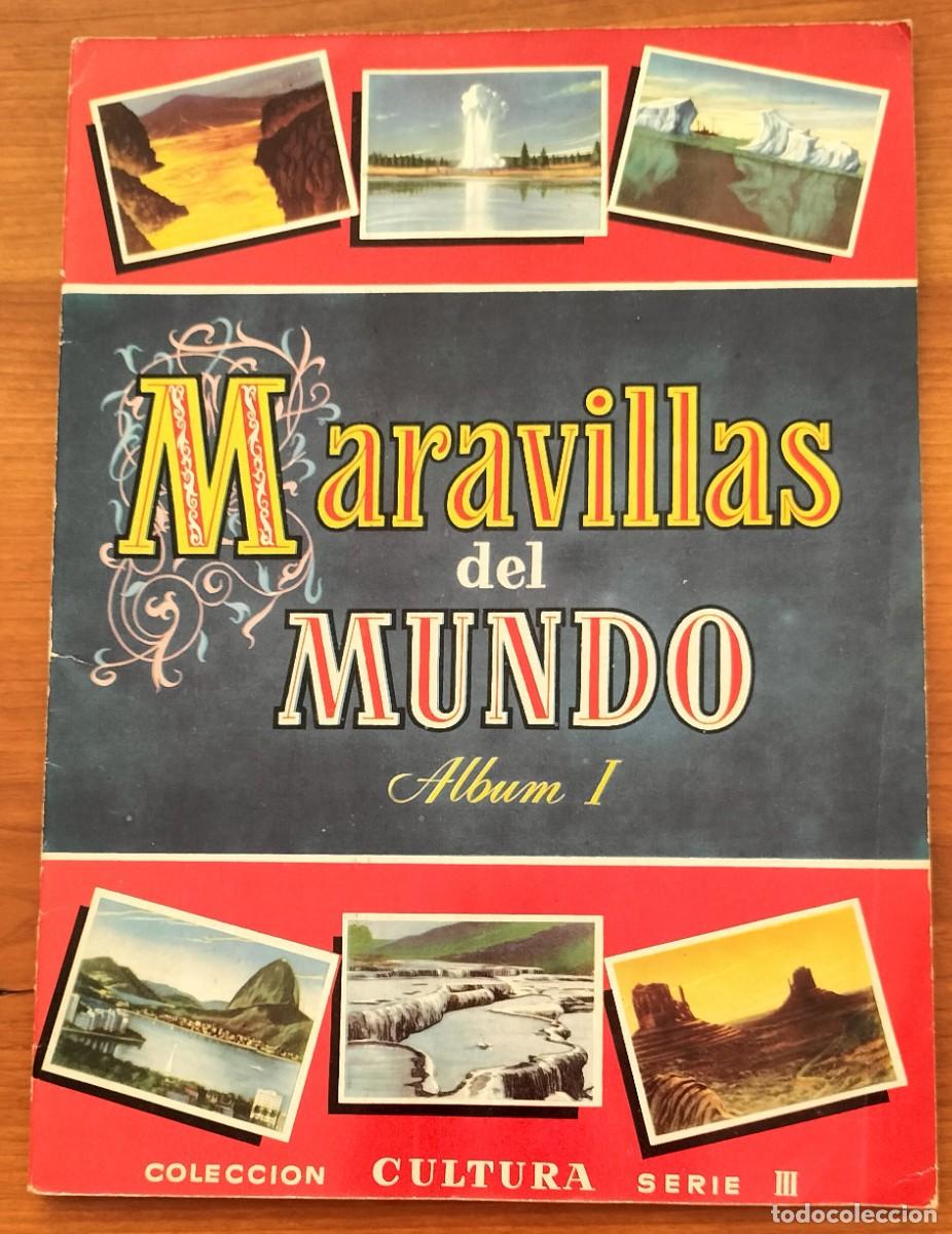 Sammeln Sammelalbum: &Aacute;lbum COMPLETO cromos MARAVILLAS DEL MUNDO 1 - 1&ordf; edici&oacute;n - Editorial Bruguera - 1956