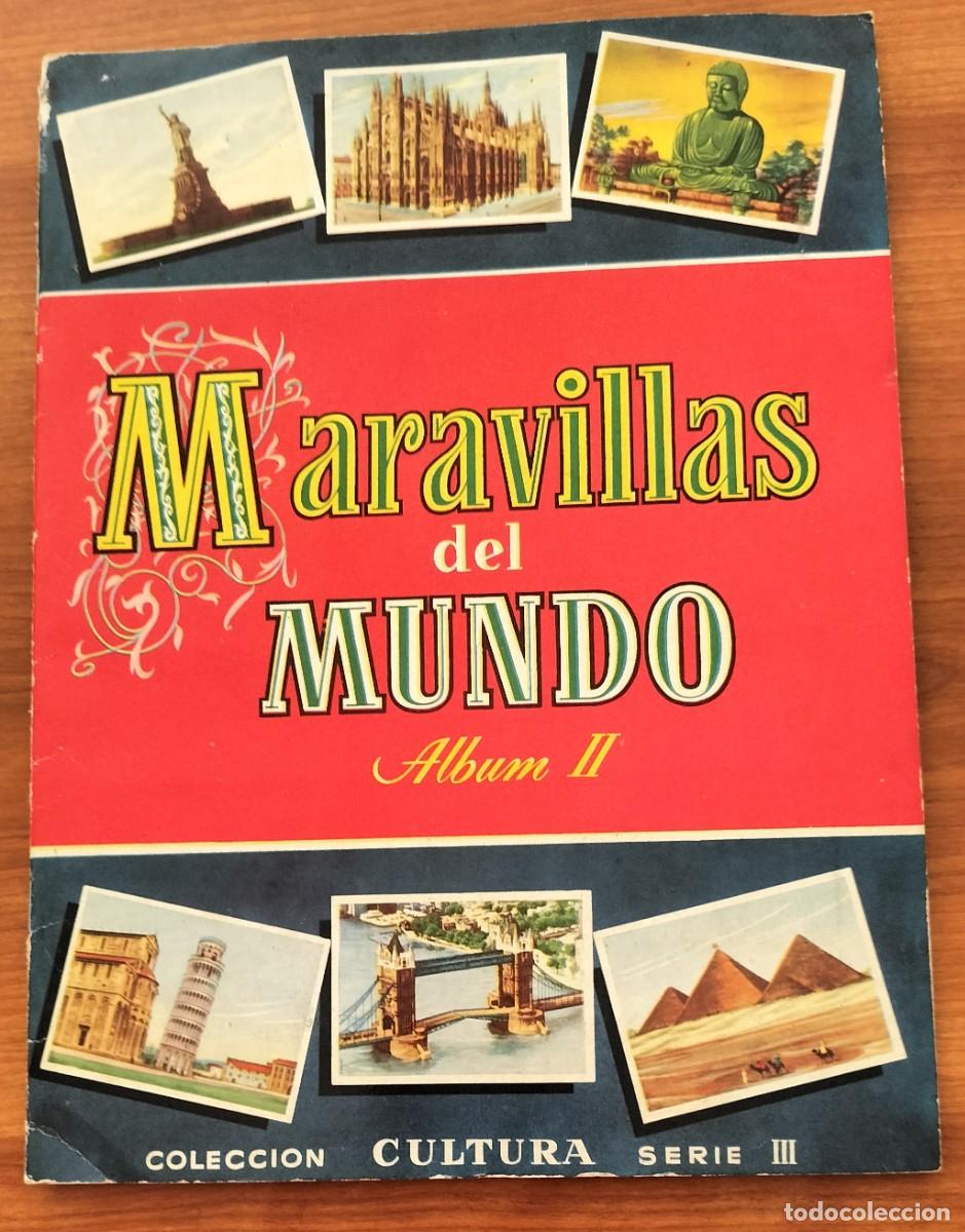 Sammeln Sammelalbum: &Aacute;lbum COMPLETO cromos MARAVILLAS DEL MUNDO 2 - 1&ordf; edici&oacute;n - Editorial Bruguera - 1956