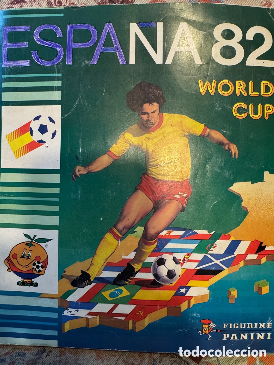 Coleccionismo &Aacute;lbum: &Aacute;lbum cromos completo MUNDIAL 82