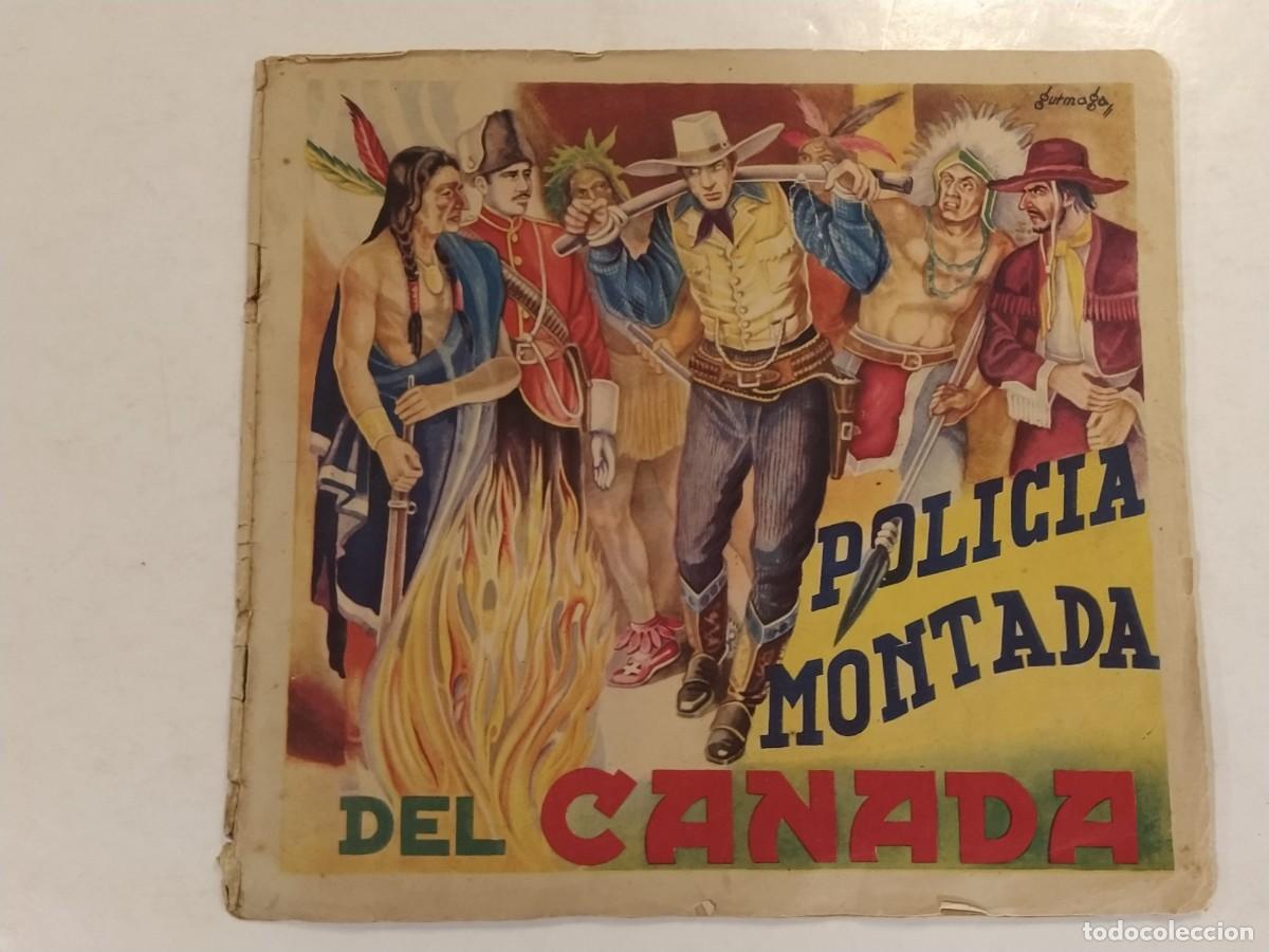 Coleccionismo &Aacute;lbum: POLICIA MONTADA DEL CANADA -ORIGINAL- ALBUM DE CROMOS COMPLETO - CROMOS FHER - VER FOTOS ADICIONALES