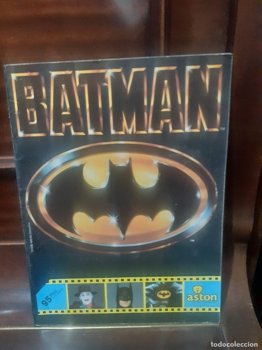 Coleccionismo &Aacute;lbum: BATMAN. ALBUM DE CROMOS COMPLETO DE 1989. ASTON EDICIONES
