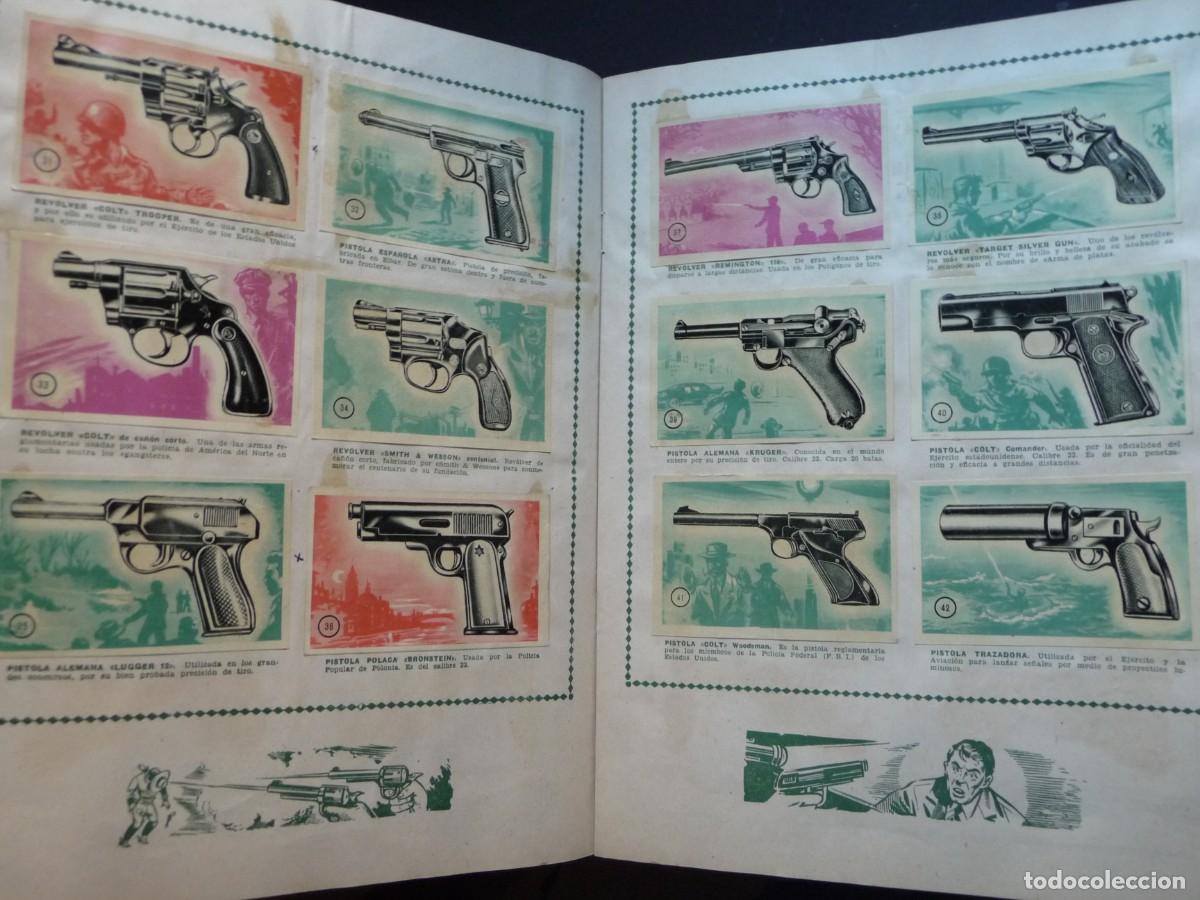 Collectable Albums: HISTORIA DE LA ARMAS - EDITORIAL CRISOL 1962 - COMPLETO, 120 CROMOS