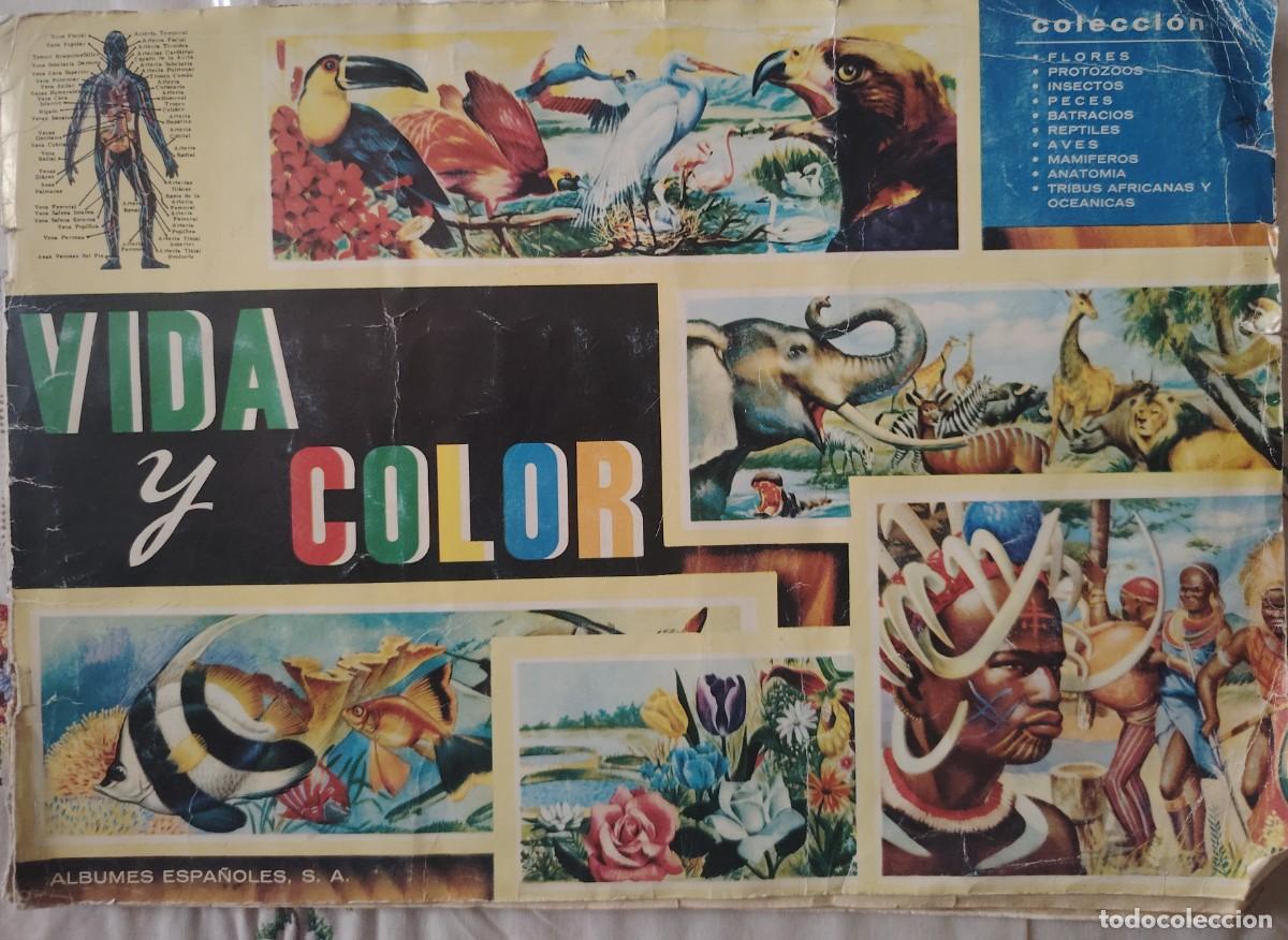 Sammeln Sammelalbum: VIDA Y COLOR EDITORIAL ALBUNES ESPA&Ntilde;OLES S.A.COMPLETO