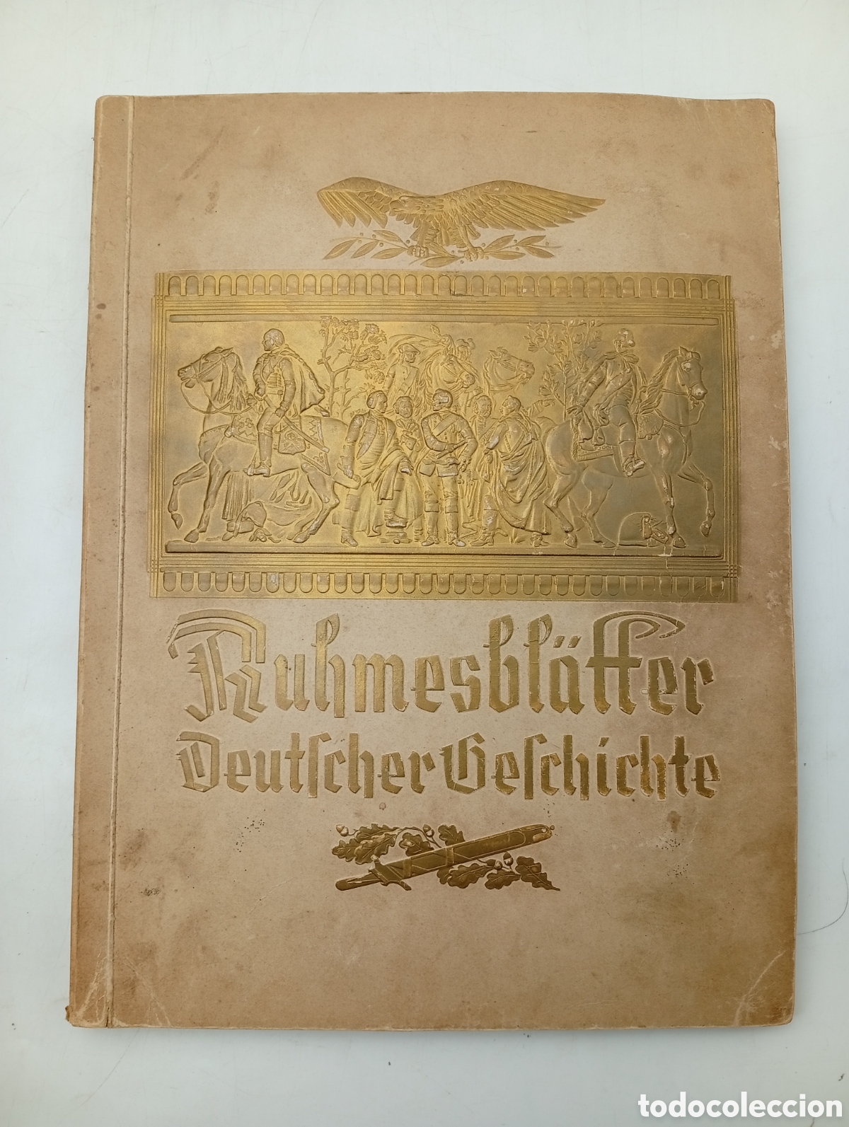 Colecionismo Caderneta: Album de cromos completo Alem&aacute;n Ruhmesbl&auml;tter Deutscher 1943