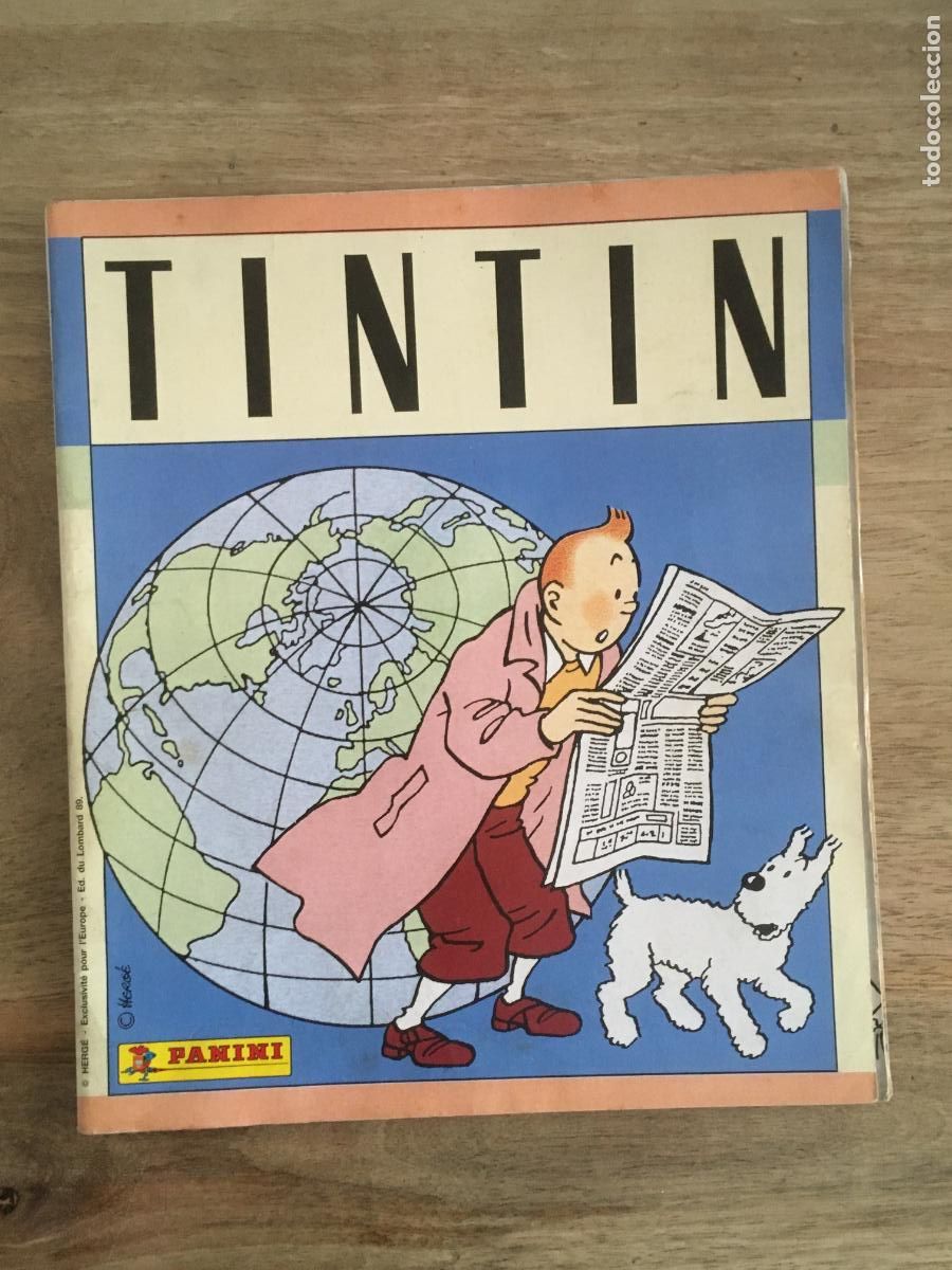 Colecionismo Caderneta: tintin panini album de cromos completo perfecto estado