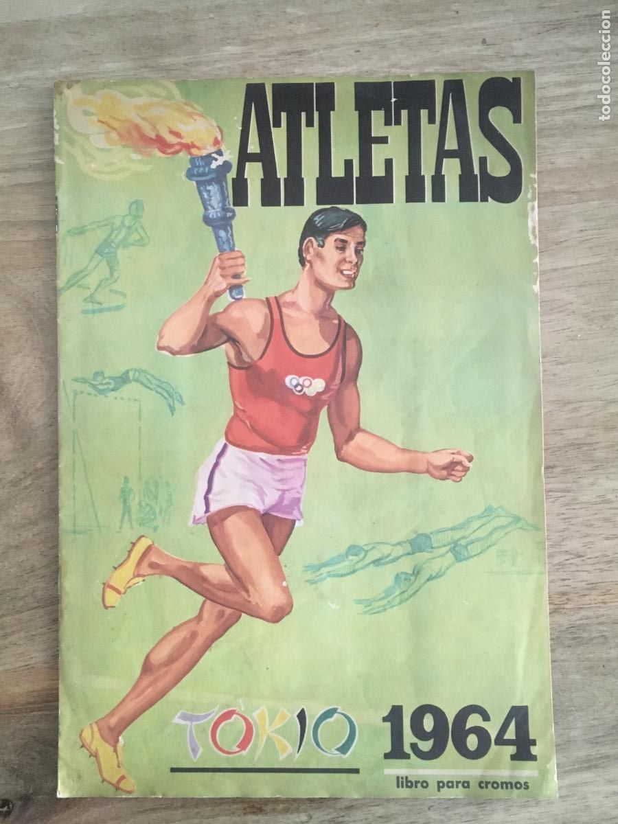 Colecionismo Caderneta: atletas tokio 1964 fher album de cromos completo perfecto estado