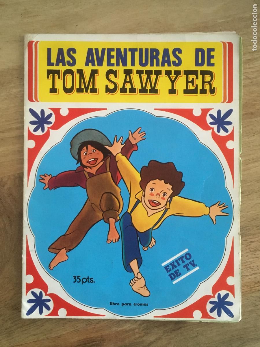 Colecionismo Caderneta: las aventuras de tom sawyer fher album de cromos completo muy buen estado