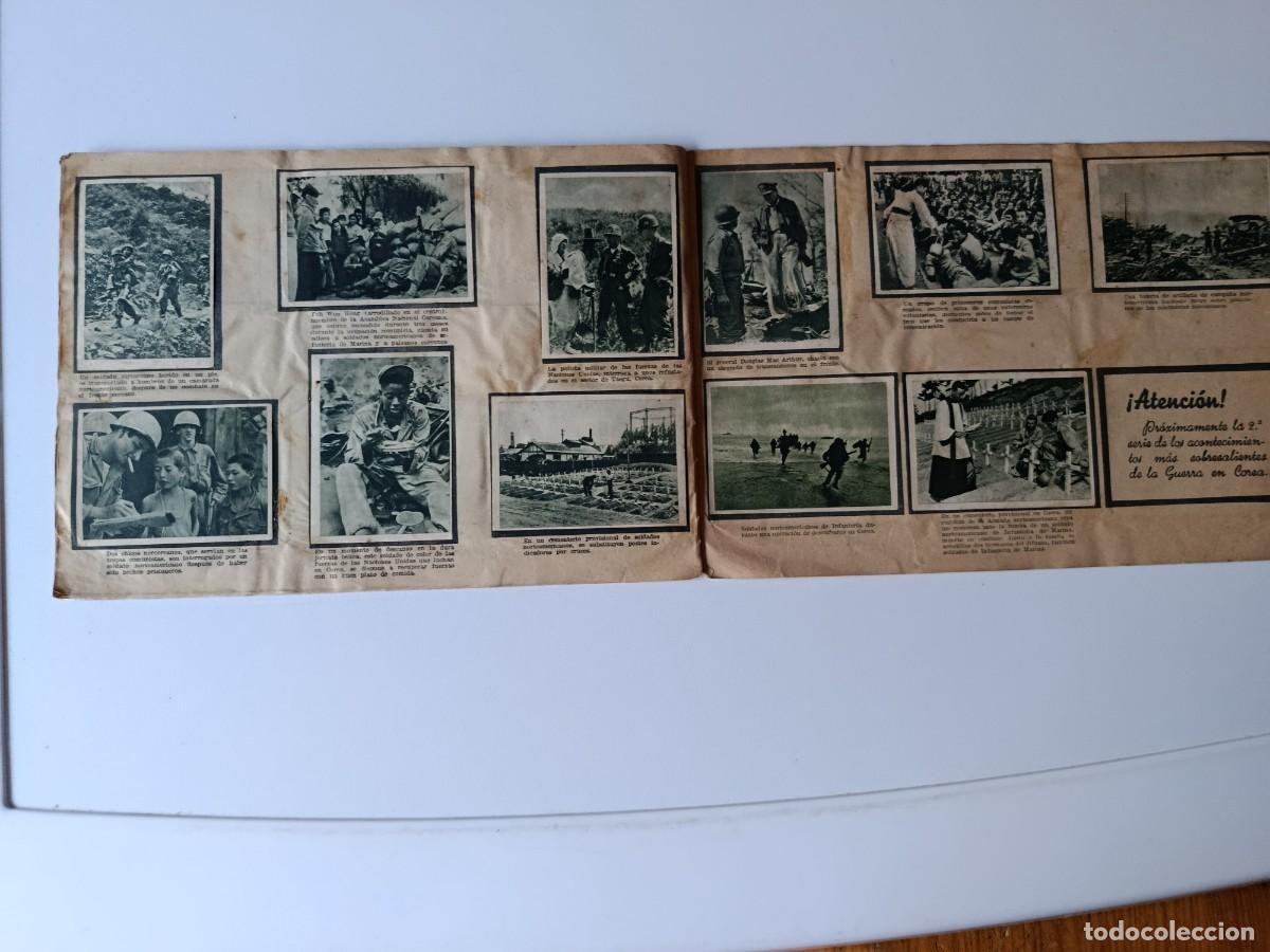 Coleccionismo &aacute;lbum: ALBUM COMPLETO LA GUERRA EN COREA - Foto 8