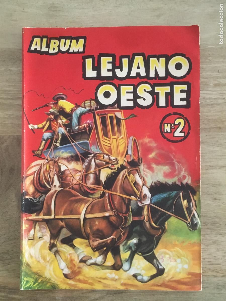 Collezionismo &Aacute;lbum: lejano oeste 2 album de cromos casi completo perfecto estado como nuevo solo faltan 6 cromos