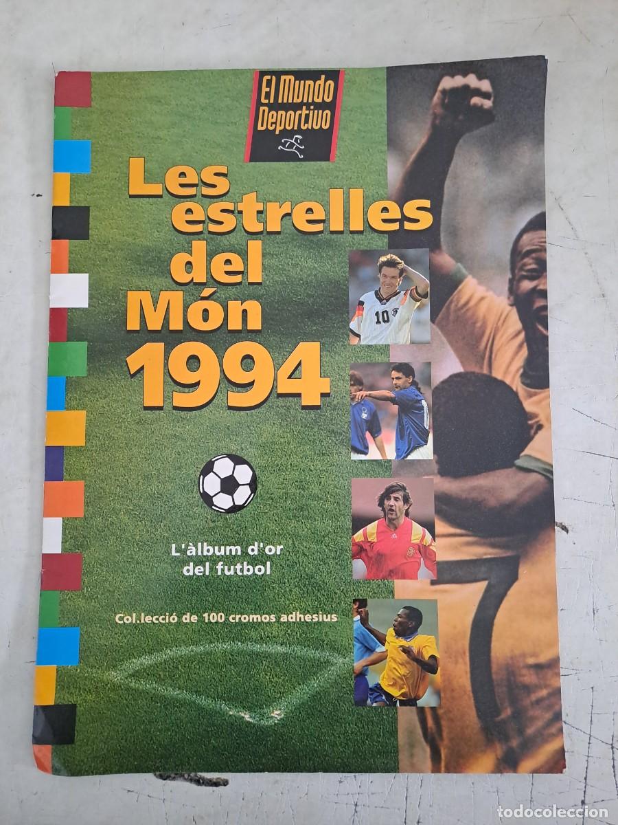 Coleccionismo &Aacute;lbum: Les estrelles del mon 1994, &aacute;lbum completo en muy buen estado