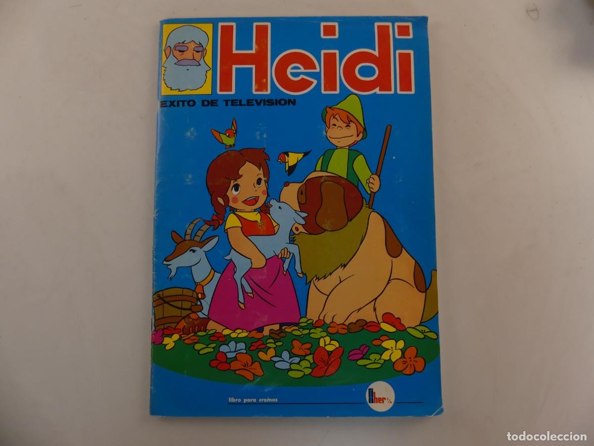 Coleccionismo &Aacute;lbum: ALBUM CON CROMOS COMPLETO &ndash; HEIDI-EDITORIAL FHER