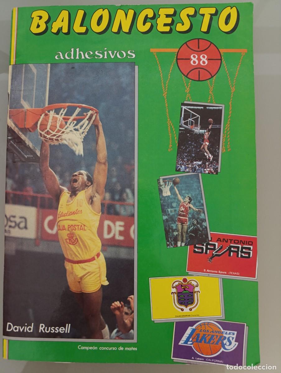 Coleccionismo &Aacute;lbum: &Aacute;lbum cromos baloncesto 1988 completo ACB y NBA