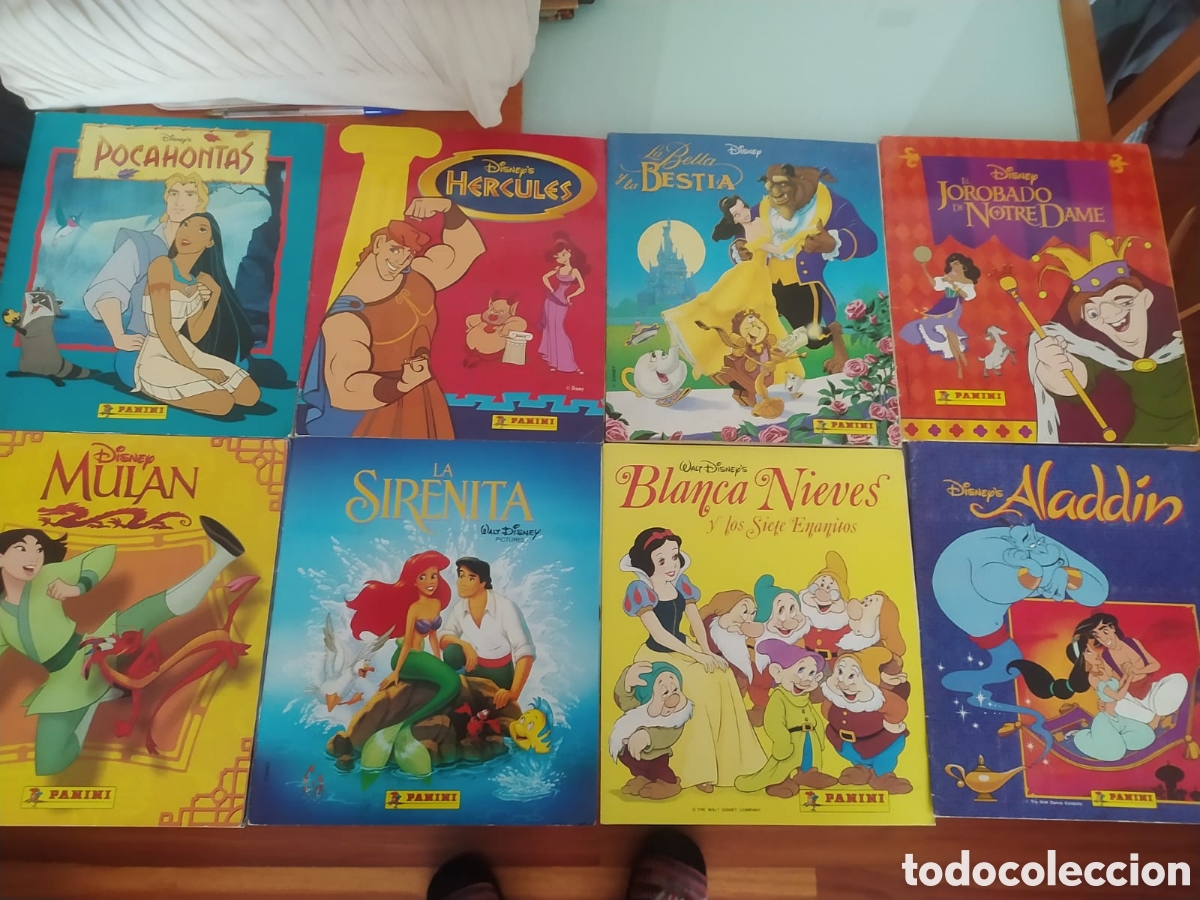 Coleccionismo &Aacute;lbum: 8 &Aacute;lbumes princesas Disney completos y en buen estado de conservaci&oacute;n.