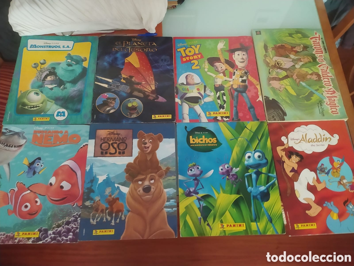 Colecionismo Caderneta: 8 &Aacute;lbumes variados infantiles completos y buen estado en general