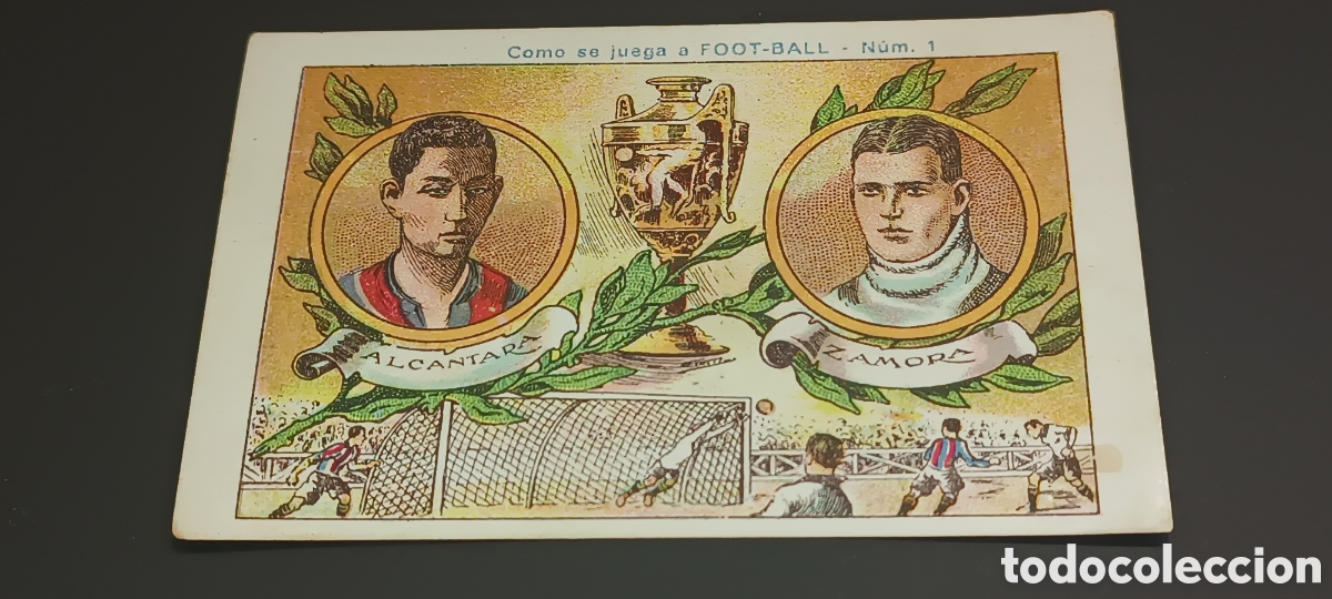 Coleccionismo &Aacute;lbum: COLECCION COMPLETA - &rdquo; COMO SE JUEGA AL FOOT - BALL &rdquo; - 25 CROMOS - RICARDO ZAMORA Y PAULINO ALCANTA