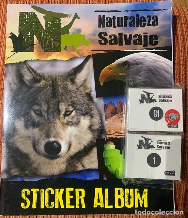 Collectionnisme Album: ALBUM NATURALEZA SALVAJE (EN PLANCHA CON TODOS LOS CROMOS SIN PEGAR)
