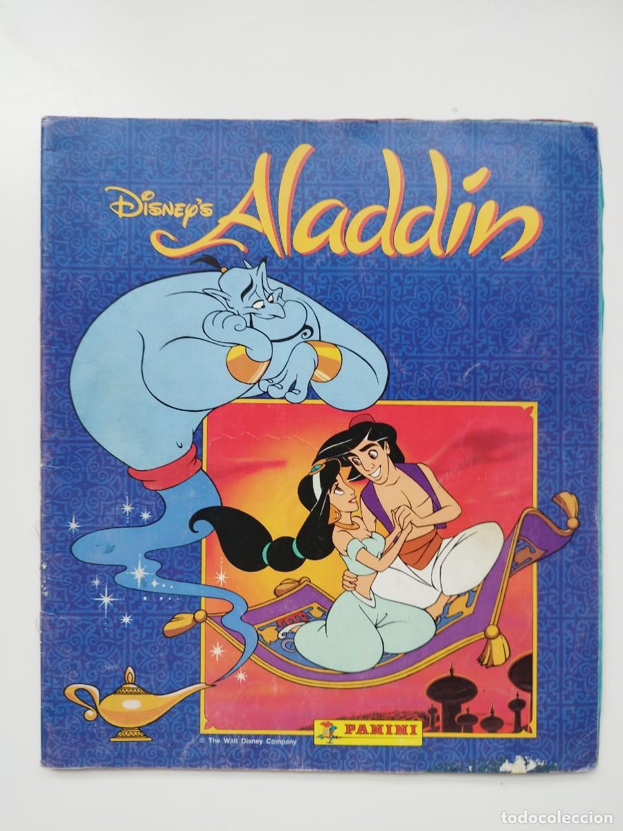 Coleccionismo &Aacute;lbum: ALBUM DE CROMOS ALADIN DISNEY PANINI COMPLETO