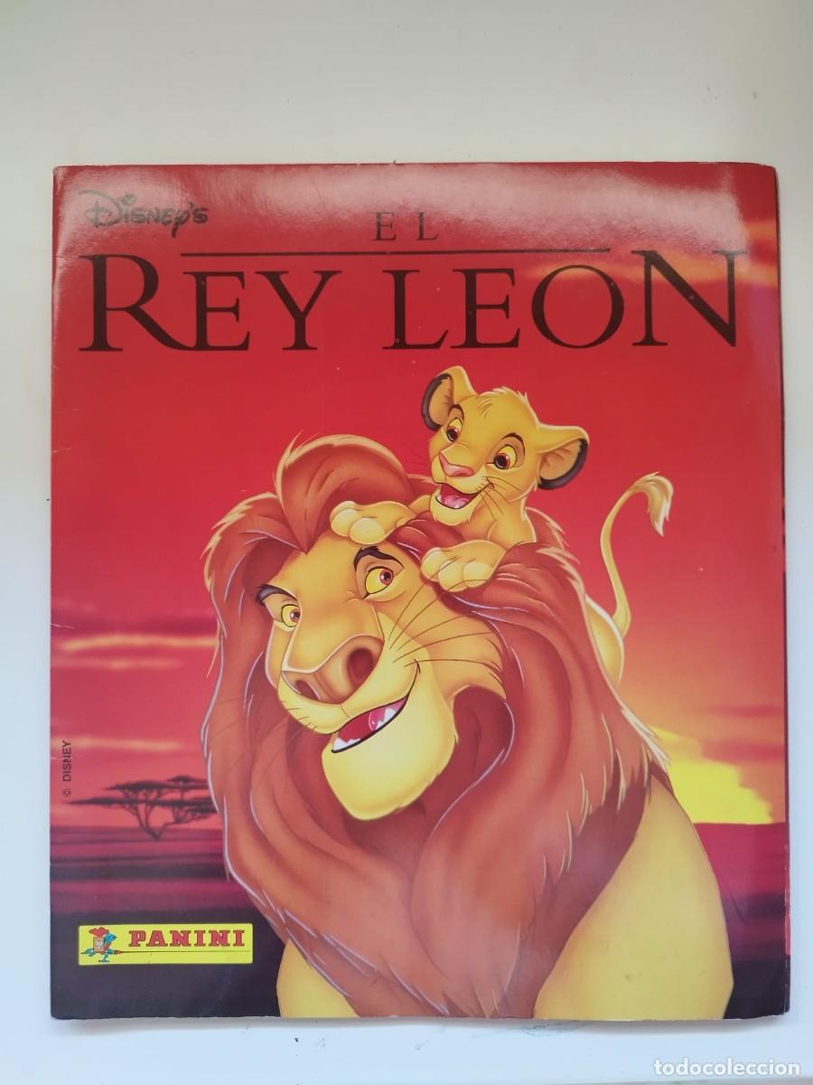 Coleccionismo &Aacute;lbum: ALBUM DE CROMOS EL REY LEON DISNEY PANINI CASI COMPLETO LE FALTAN 2 CROMOS