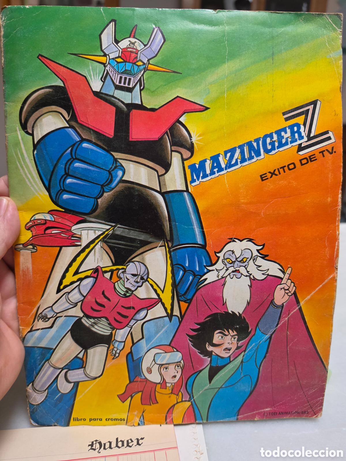 Coleccionismo &Aacute;lbum: MAZINGER Z. ALBUM DE CROMOS. FHER. A&Ntilde;OS 80. COMPLETO.