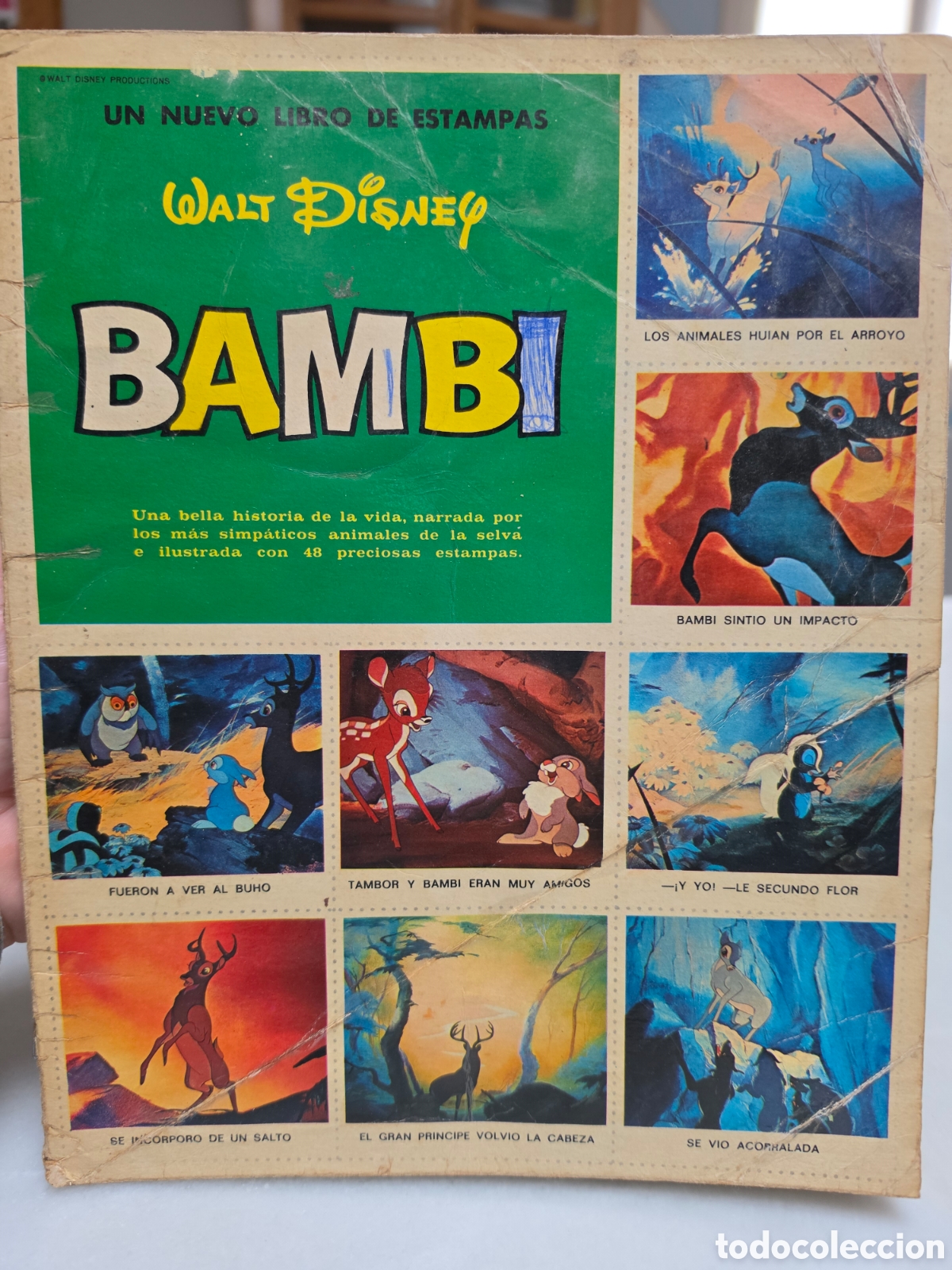 Coleccionismo &Aacute;lbum: BAMBI. ALBUM DE CROMOS. SUSAETA 1971. COMPLETO.