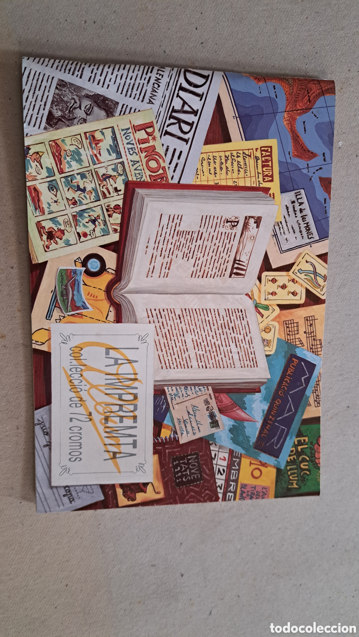 Coleccionismo &Aacute;lbum: &Aacute;lbum cromos Imprenta