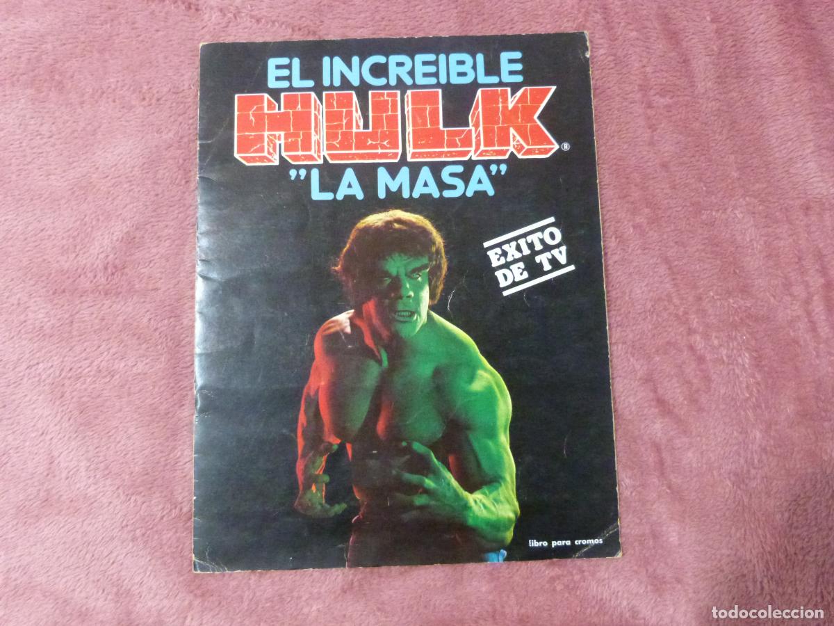 Coleccionismo &Aacute;lbum: ALBUM COMPLETO DE EL INCREIBLE HULK A&Ntilde;O 1981 DE FHER
