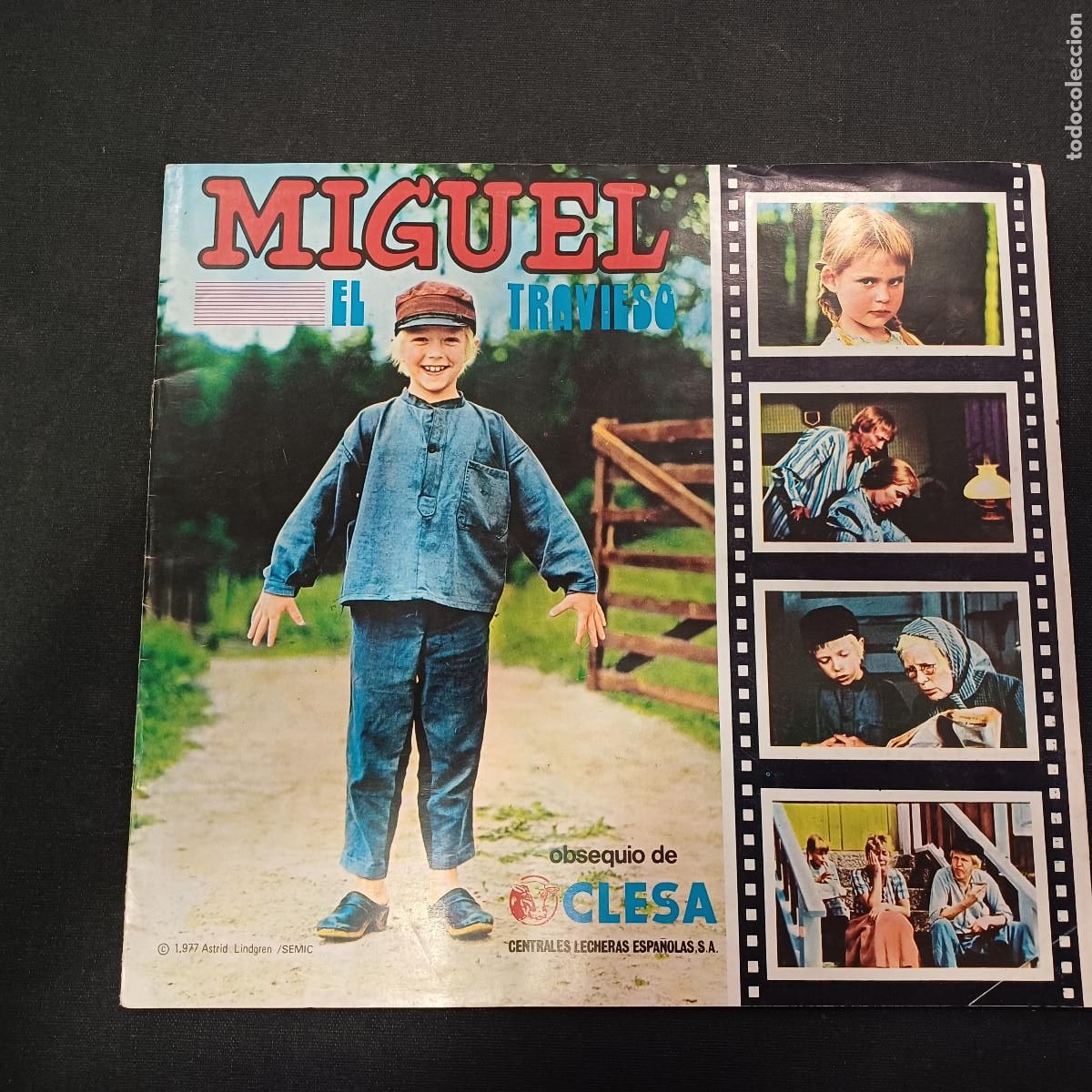 Coleccionismo &Aacute;lbum: MIGUEL EL TRAVIESO/ALBUM DE CROMOS CLESA/COMPLETO.