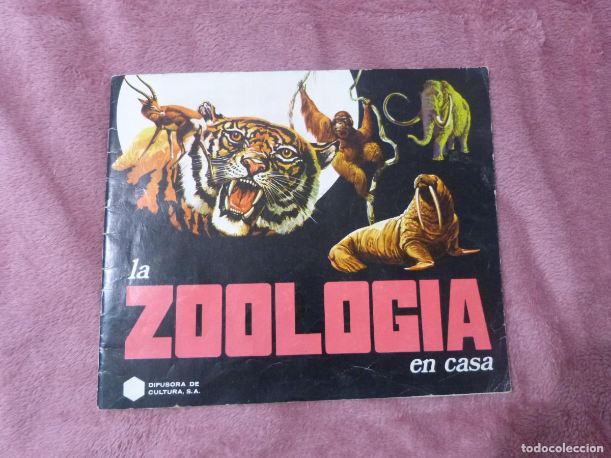 Coleccionismo &Aacute;lbum: ALBUM COMPLETO DE LA ZOOLOGIA EN CASA A&Ntilde;O 1972 DE DIDEC